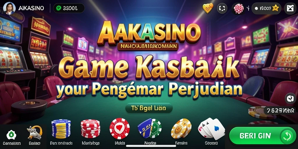 Gameplay AAKASINO yang menarik dan penuh warna.