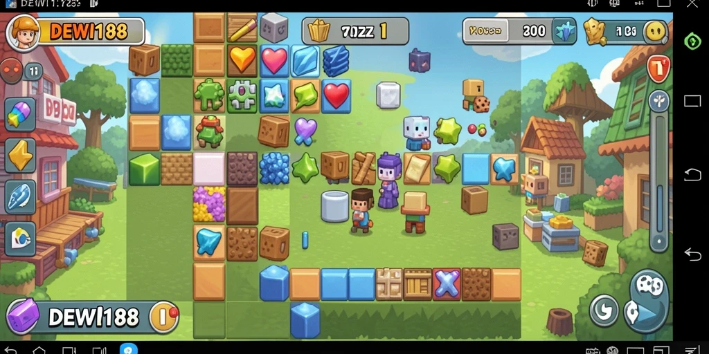 Tampilan seru dari gameplay DEWI188 penuh teka-teki menantang.