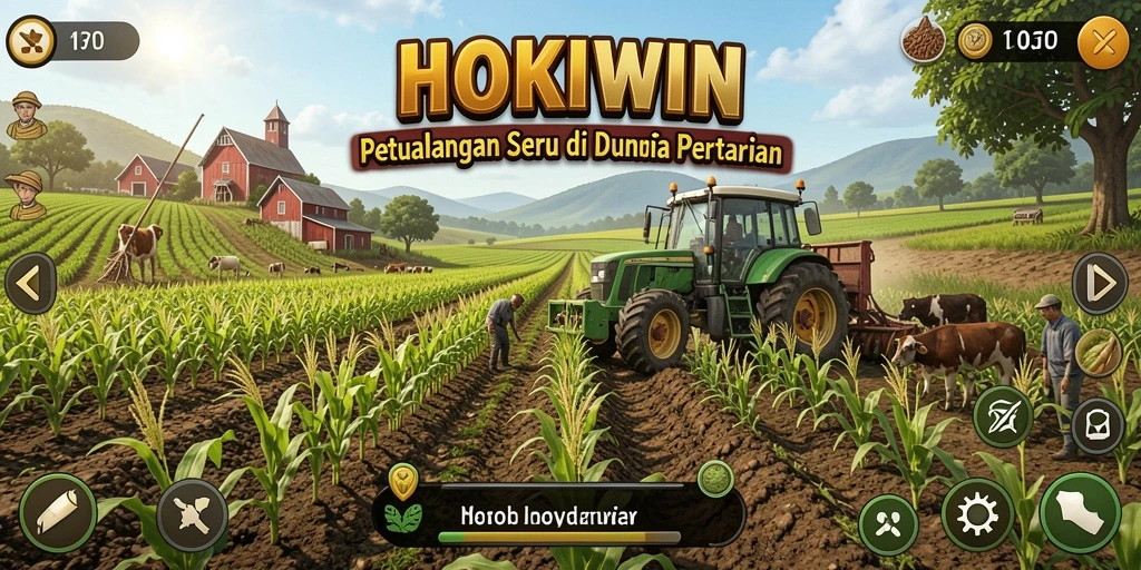 Tampilan menarik dari gameplay HOKIWIN yang penuh warna.