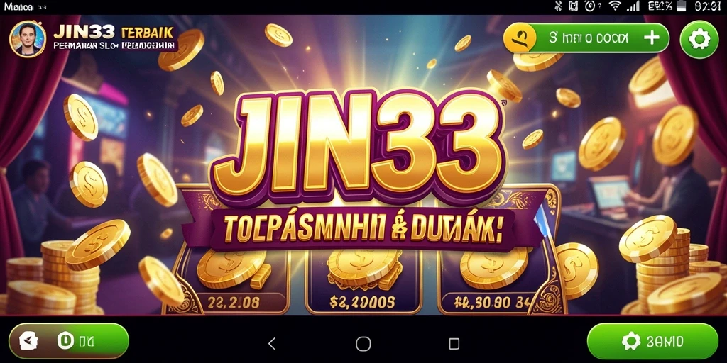Screenshot gameplay JIN33 menampilkan slot yang mengasyikkan dan grafis menawan.
