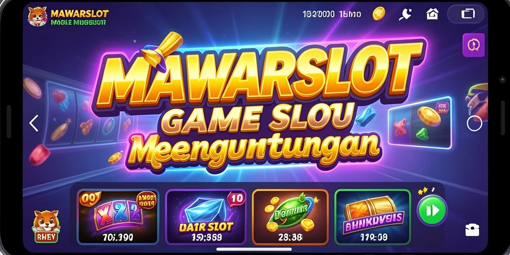 Tampilan menarik dari gameplay Slot di MAWARSLOT.