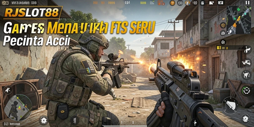 Tampilan gameplay RJSLOT88 yang menegangkan dan penuh aksi.