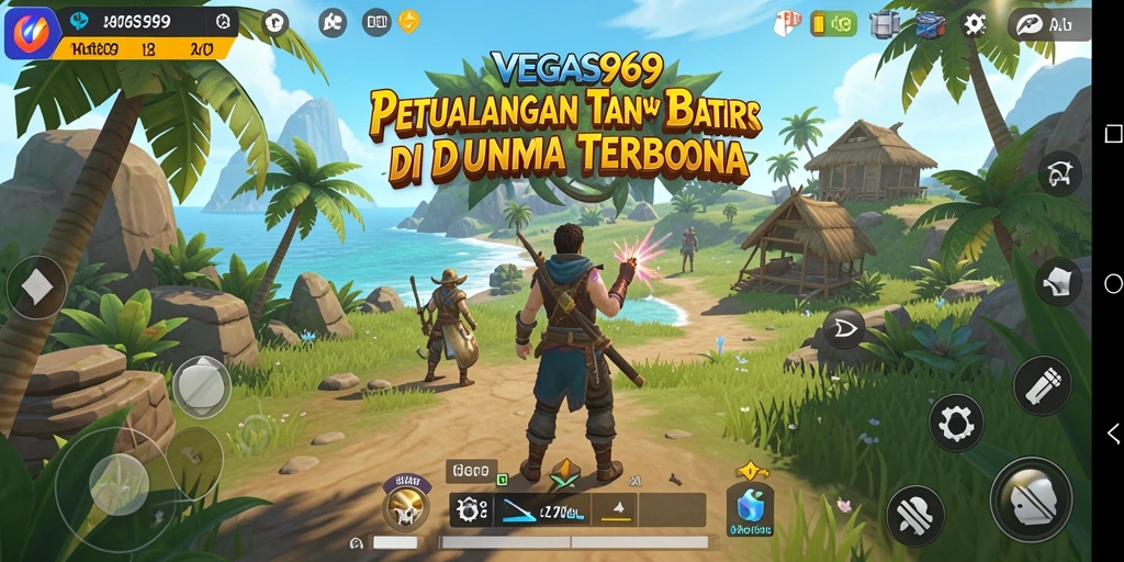 Gambaran menawan dari gameplay Open World VEGAS969.