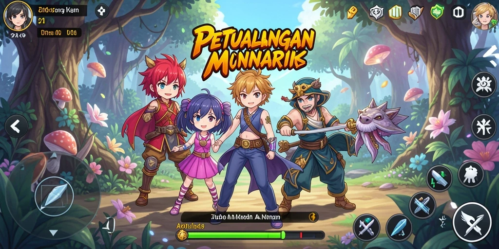 Tangkapan layar ZK9 menunjukkan pertarungan seru dalam dunia Anime yang menakjubkan.