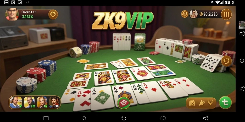Gameplay seru dari ZK9VIP yang penuh tantangan Gaple.